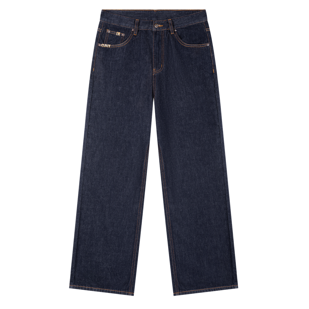 Spwntaneouz “S” Straight Leg Denim Jeans