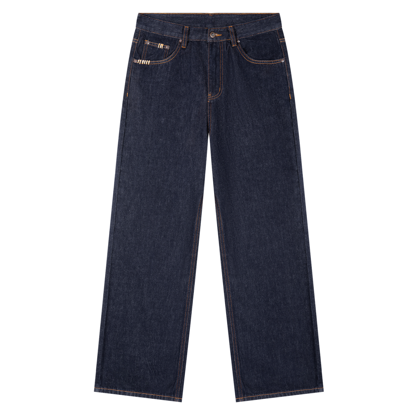 Spwntaneouz “S” Straight Leg Denim Jeans
