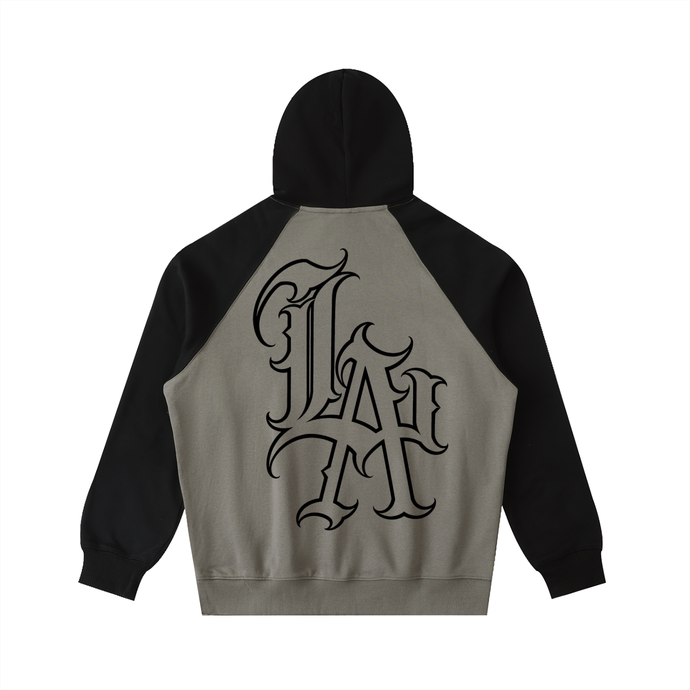Spwntaneouz “ LA Black/Gray” Hoodie