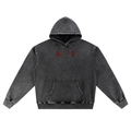 Spwntaneouz “Red Eyes” Snow Wash Hoodie