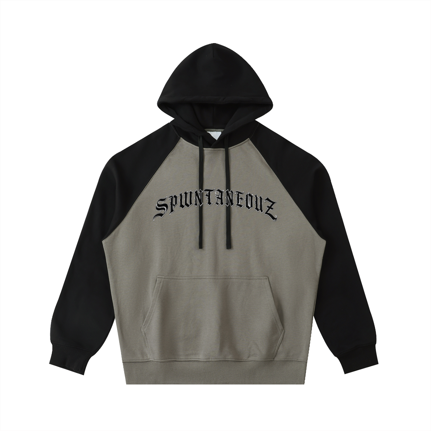 Spwntaneouz “ LA Black/Gray” Hoodie
