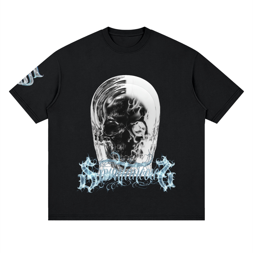 Spwntaneouz “ Xxx-Ray” Loose Drop Shoulder T-Shirt