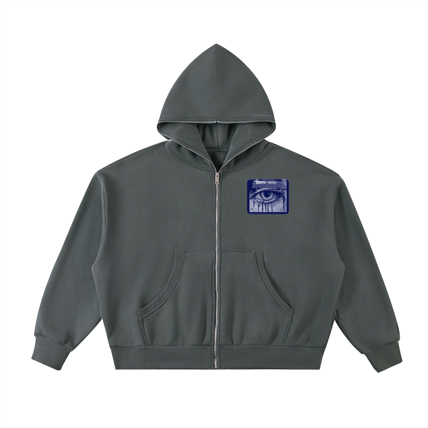 Spwntaneouz “Tears” Full-Zip  Hoodie