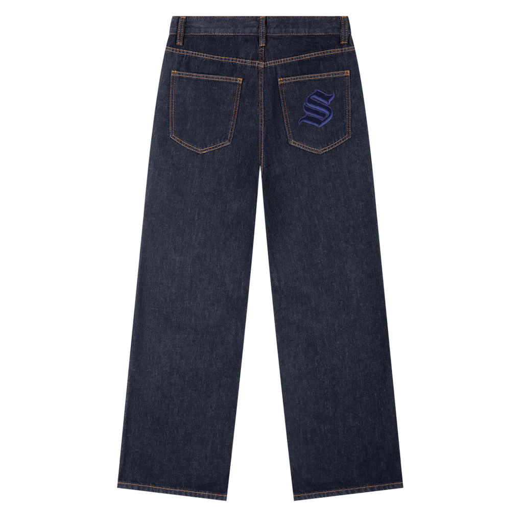 Spwntaneouz “S” Straight Leg Denim Jeans