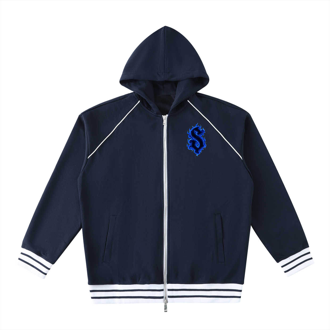 Spwntaneouz “ World Is Yours” Zip-Up Hoodie