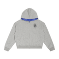 Spwntaneouz “ Knife Diggin 12” Contrast Plaid  Zip Hoodie